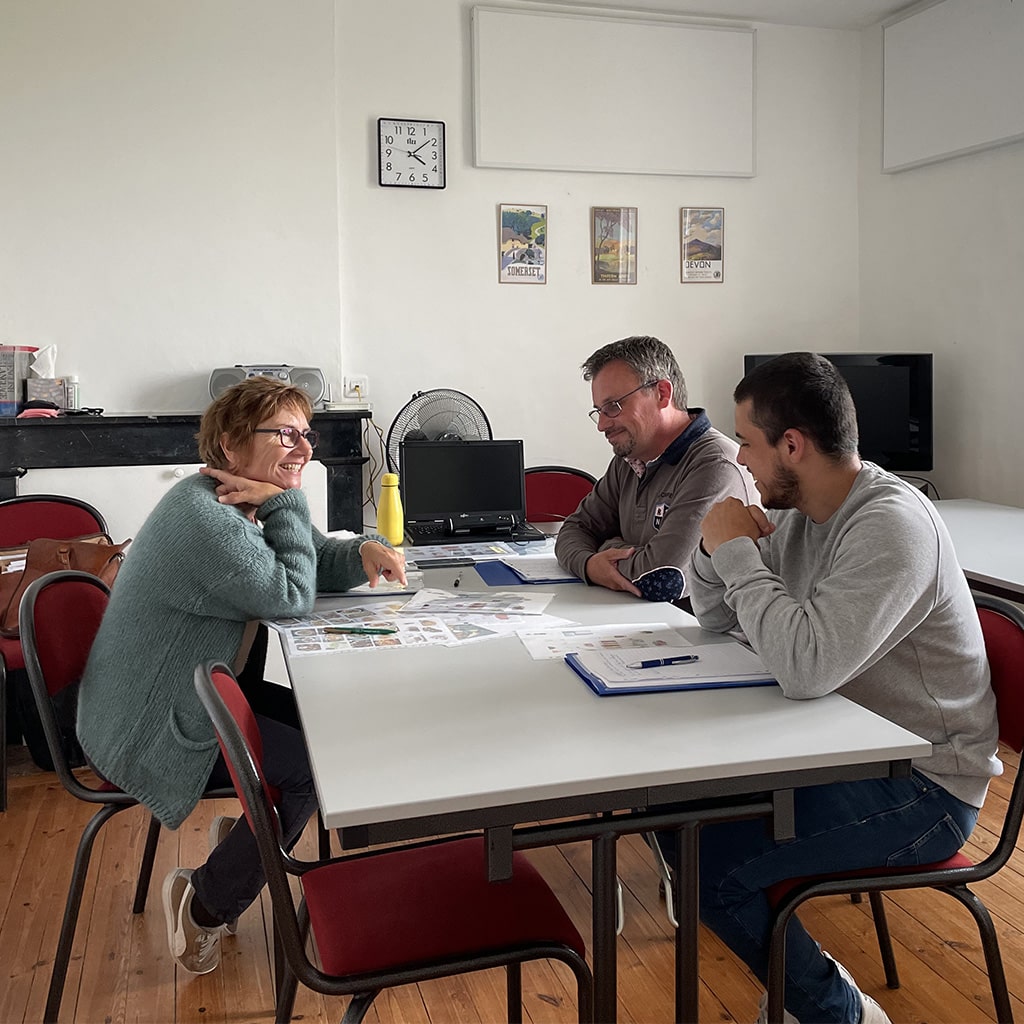 Nos formations durant l'immersion totale en anglais en France